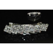 Дешевые Rhinestone Hairgrip Девушки Аксессуары для волос Блеск Crystal Barrette